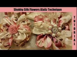 Now you can shop for it and enjoy a good deal on aliexpress! Silk Flower No Sew Shabby Chic Tutorial Melting Synthetic Silk Singed Artificial Flower Youtube