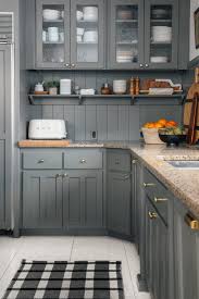 In this post i'm going to show you not only how to paint your kitchen cabinets, but i'm going to share with you my 15 years of professional experience and how to make your painted cabinets look like they just came from a. Our Modern Cottage Kitchen Makeover On The Cheap Chris Loves Julia