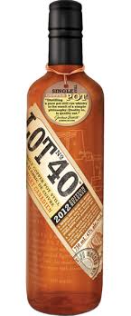 Lot No 40 Canadian Whisky Whisky Whiskey Whisky Bottle