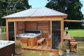 A season that many people love is the snowfall spread out everywhere. Pergola Hot Tub Gazebo With Bar Novocom Top