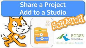 Sharing a Scratch Project and Adding it to a Studio - YouTube