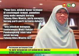 Seminggu sekali dia ketempatku, kadang sendiri kadang juga berdua dengan istrinya. Mengapa Tandatangan Adun Pembangkang Kedah Tak Laku Untuk Tabung Khas Wanita