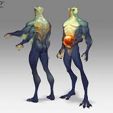 Artstation Dashiana Alien Character Alien Concept Alien Concept Art