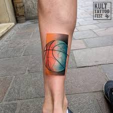 Tattoo By Kajaa Done At Kult Tattoo Fest Krakow Poland Basketball Basketlover Basketballtattoo Worldta Basketball Tattoos Tattoos Cool Tattoos For Guys