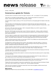 The need to know blog will be back tomorrow with updates on victoria's new local cases and all the. 9news Melbourne On Twitter Latest Update On Covid 19 In Victoria 9news