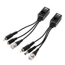 Compared with shopping in real stores, purchasing discover quality rj45 bnc balun on dhgate and buy what you need at the greatest convenience. 1 Pair Bnc To Rj45 Passive Video Power Audio Balun Transceiver For Cctv Camera 43 X 22 X 21mm 1 69 X 0 87 X 0 83in Transmission Cables Aliexpress