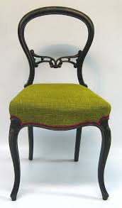 Victorian Balloon Back Lime Green Tweed By Stilllifefurniture Victorian Dining Chairs Green Chair Green Interiors