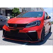 Harga cat bumper kereta myvi. Perodua Myvi 2018 2020 Gt Bumper Bodykit With Led Daylight No Cat Shopee Malaysia
