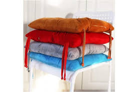 Design replacement seat cushions for your patio furniture, dining chairs and more. Comfy Soft Chair Pads Seat Cushions Cover With Ties For Dining Chairs Office Chairs Hardwood Floors 100 Polyester Cover Chair Cushions 6 Dark Grey Matt Blatt