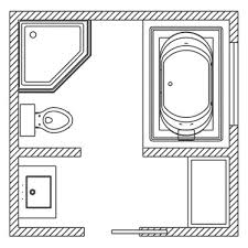 Know us we are a professional manufacturer of bathroom mats. 21 Bathroom Floor Plans For Better Layout