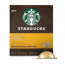 Each pod is made from recyclable aluminium and can be mailed please click the activate button in the email sent to the address listed below to begin enjoying national post access. Starbucks By Nespresso Vertuo Line Blonde Espresso Capsules 10 Count Bed Bath Beyond