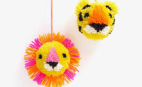 Weitere ideen zu schablonen zum ausdrucken, bastelarbeiten, schablonen. Selber Machen Tier Pompoms Himbeer Magazin