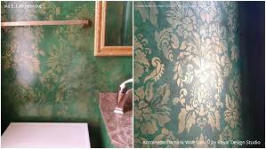 @casa_lnd painted the moroccan scallops. Pretty Easy Stencil Ideas For 6 Dreamy Diy Bathroom Makeover Ideas Royal Design Studio Stencils