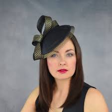 Silver and Grey Occasion Hat with Sculpted Brim