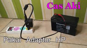 Misalkan saja skema las listrik sepeda anak patah dan harus diganti, anda. Cas Aki Pakai Adaptor Handphone Youtube