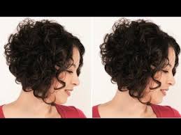 So buy a wig of short bob hairstyle from wigsbuy.com online, there are various cute styles of wigs , such as short layered & curly bob, short bob with bangs, short stocked bob and etc. How To Cut A Short Layered Bob Haircut Tutorial Curly Bob Haircut Youtube