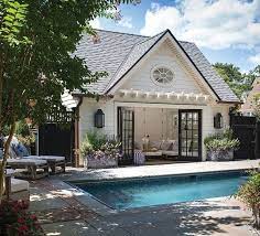 When you love modern and want to make a statement that stands out from the rest, a modern pool house will do that for. 150 Pool Houses And Sheds Ideas Pool Houses Pool House Pool