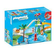 playmobil water park slides set 6669 null playmobil fun water parks playset