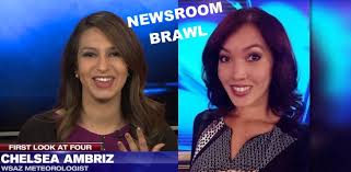 Your ambriz stock images are ready. Wsaz Weather Girl Chelsea Ambriz Charged In Wv Newsroom Brawl That Fractured Anchor Erica Bivens Skull Thecount Com