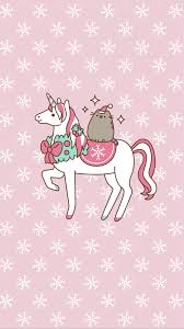 Download Unicorn Christmas Pusheen Wallpaper Novocom Top
