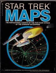 Star Trek Maps The Navigational Charts Of The Five Year