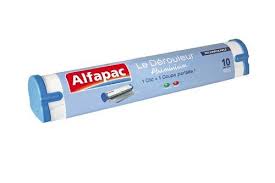 Alfapac Derouleur Al10 Rouleau Aluminium Avec Derouleur 10 M Amazon Fr Hygiene Et Soins Du Corps Derouleur Rouleaux Hygiene