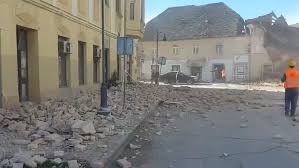 #unam #sismo #prayformexico #mexico #ayuda. Videos Fuerte Sismo De Magnitud 6 4 Causa Danos Materiales Y Panico En Croacia Prensa Libre