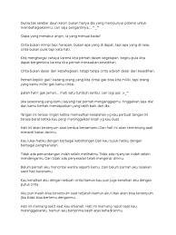 Maybe you would like to learn more about one of these? Dunia Tak Selebar Daun Kelor
