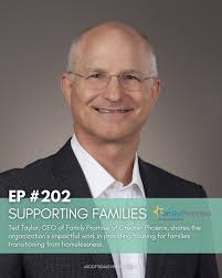 Homelessness is a challenge, but @familypromiseaz is making a difference!  🏡 Next week, we're joined by Ted Taylor, CEO of Family Promise of Greater  Phoenix, to discuss their mission to help families