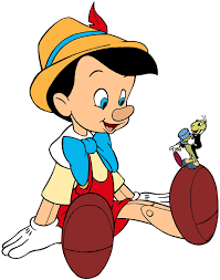 Clip Art Of Pinocchio Sitting Down With Jiminy Cricket Pinocchio Jiminycricket Pinocchio Disney Disney Drawings Disney Canvas Art