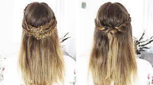 Brautfrisuren lang und halboffen hochzeit frisurideen. 2 Super Halboffene Frisuren Frisurenfreitag Lovethecosmetics Youtube