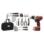 Black And Decker Tool Bench Target Black Decker 56 Pc 12v Lithium Power Hand Tool Set From Target 79 99 Drill Driver Drill Drill Set