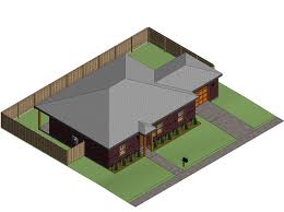 It's just the right amount of sleeping space for many different family situations: 3 Bedroom 2 Bath House Created In Revit Download Free 3d Model By Michael Smathers Cad Crowd