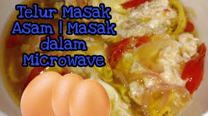 #telurmasakasam #telur #resepitelur telur masak asam yang simple dan sangat menyelerakan.resepi sangat mudah dan siap dalam masa tak sampai 10min.telur. 53 Telur Masak Asam Masak Dalam Microwave Pon Jadi Youtube