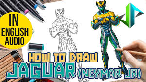 Maybe you would like to learn more about one of these? Drawpedia How To Draw New Jaguar Neymar Jr Skin From Fortnite Step By Step Drawing Tutorial Youtube