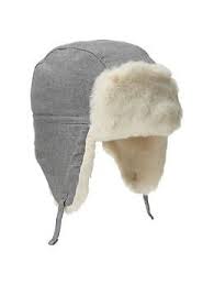 Faux Fur Flannel Trapper Hat Gap Cool Kids Clothes Little Man Style Baby Kids Clothes