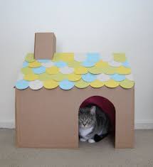 How To Make Amazing Kitten Cat Pet House From Cardboard Pin By Kelly Wills On I Like To Spoil My Cat Cat House Diy Cardboard Cat House Cat Diy