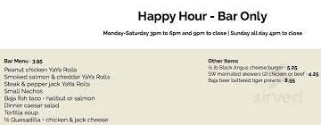 Find cactus club cafe happy hour menu prices, including prices for happy hour eats & drinks. Cactus Ya Ya Menu In Vancouver Washington Usa