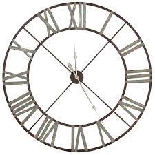 Shop large wrought iron wall clocks at bellacor. Extra Large Wrought Iron Wall Clock Interior Flair
