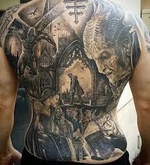 125 Best Back Tattoos For Men Cool Ideas Designs 2021 Guide Back Tattoos For Guys Full Back Tattoos Cool Back Tattoos