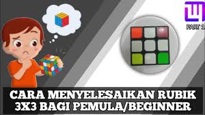 Maybe you would like to learn more about one of these? Cara Menyelesaikan Rubik 3 3 Bagi Pemula Part 1 Youtube