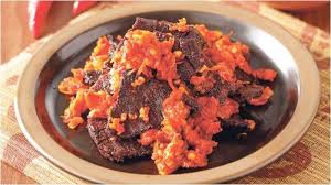 Warna daging babi memiliki warna merah yang lebih pucat jika dibandingkan dengan daging sapi yang merah tua dan pekat. Resep Dan Cara Membuat Dendeng Balado Khas Padang Cocok Manfaatkan Sisa Daging Sapi Kurban Tribun Ambon