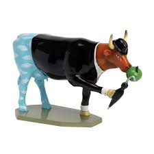 Vache Moogritte Cow Parade Mise En Scene Cow Parade Cow Art Cute Cows
