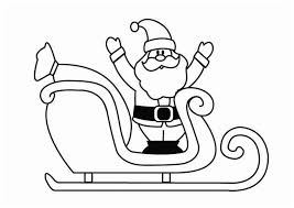 Kleurplaat Kerstslee Easy Christmas Drawings Christmas Drawings For Kids Christmas Drawing
