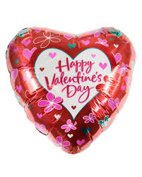 Check spelling or type a new query. Happy Valentine S Day With Flowers Foil Balloon Sweet Valentine S Gift Karneval Universe