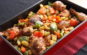 Chicken And Potato Tray Bake Recipe Recipes Chicken Recipes Tray Bakes Tray Bake Recipes