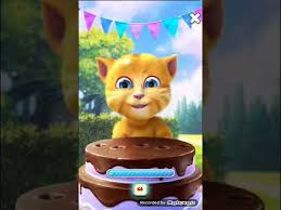Talking Cat Eats Food Tom Games Talking Cat Tom 8 Youtube