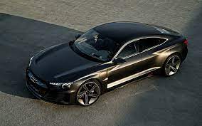 Download Wallpapers 2018 Audi E Tron Gt Concept 4k Top View Luxury Electric Car Exterior New Black E Tron German Electric Cars Besthqwallpapers Com Audi E Tron Audi Gt E Tron
