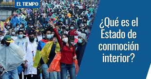 Luego de que hace pocos minutos en colombia fue solicitada la declaratoria de estado de conmoción interior, aquí te explicamos de qué se trata la moción. D7vdxb4ujb B4m