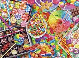 Proudly designed and manufactured in the u.s.a. Amazon Com Buffalo Games Aimee Stewart Candylicious 1000 Piece Jigsaw Puzzle Toys Games Larger Piece Jigsaw Puzzles Jigsaw Puzzles Buffalo Games
